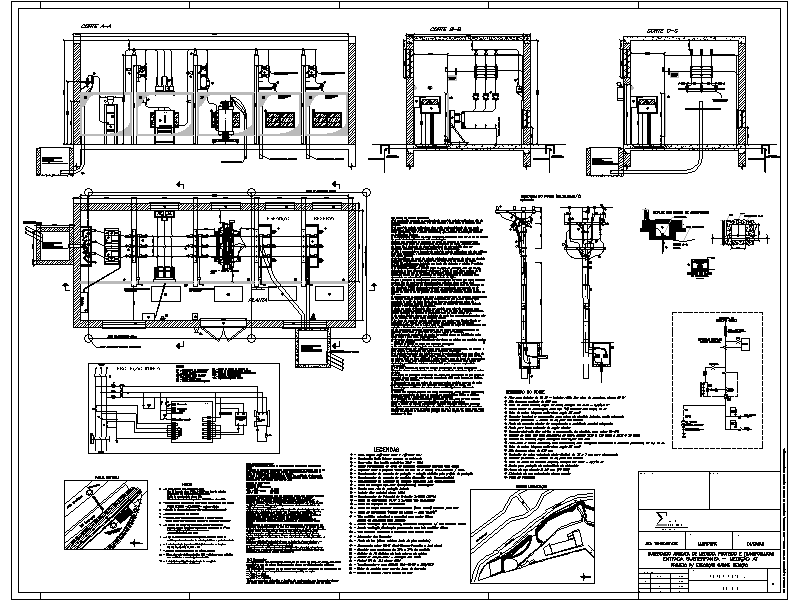 Projeto de cabine primária